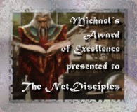 Mychael's Award of Excellence!