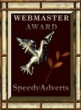 SpeedyAdverts Webmaster Award!
