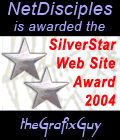 Congratulations! Your site has earned 44 points and qualifies to receive theGrafixGuy's Silverstar Web Site Award. The stories and artwork as well as the coding used in the site all work well together to create a fitting atmosphere for the tales within. Good job!  Brian Grimmer