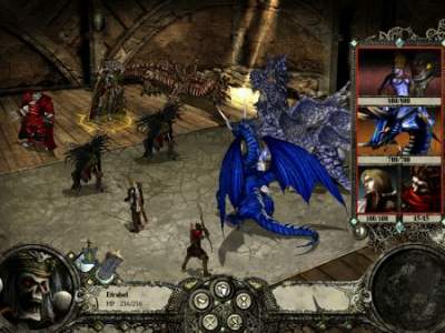 D2 - Horde : Lich Queen with vampires against Adrielle in the last battle in a city own bythe Elf Queen